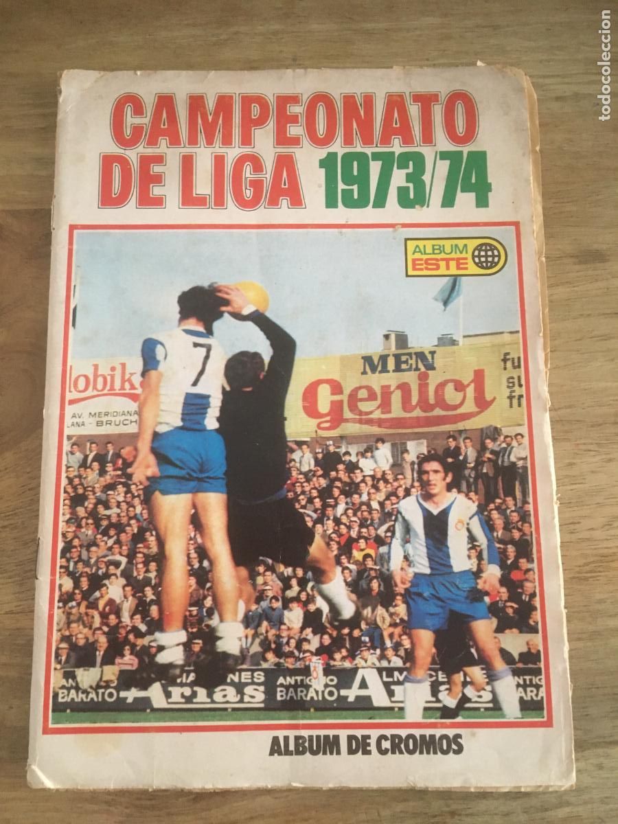 Sports collectibles: campeonato de liga 1973 1974 73 74 ediciones este album de cromos vacio