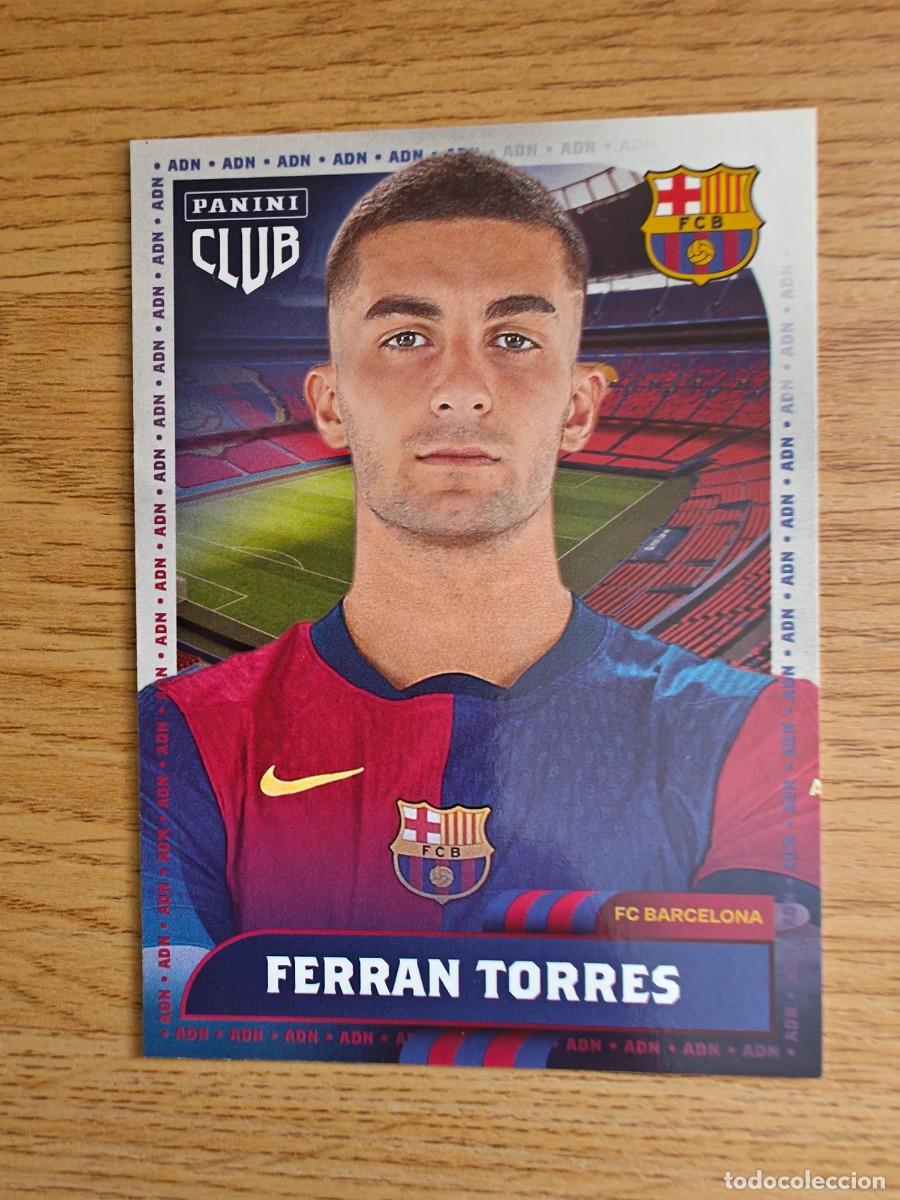 Coleccionismo deportivo: Ferran Torres 27 Panini Club Barcelona 24 25 Forza Barsa 2024 2025
