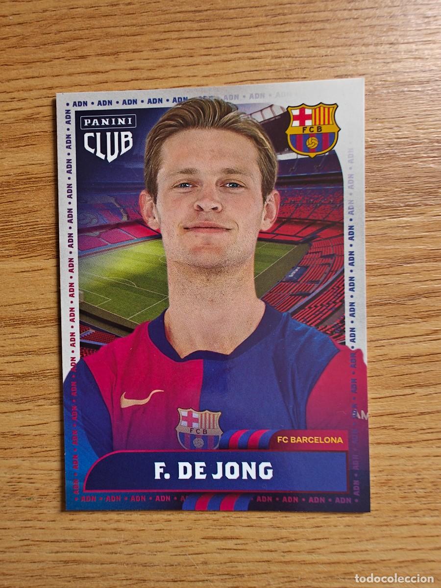 Coleccionismo deportivo: Frenkie De Jong 22 Panini Club Barcelona 24 25 Forza Barsa 2024 2025