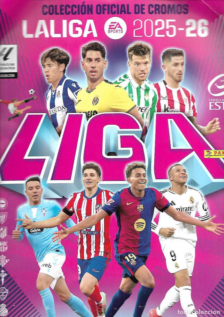 Coleccionismo deportivo: ALBUM DE LA LIGA 2025-26 CON 160 CROMOS