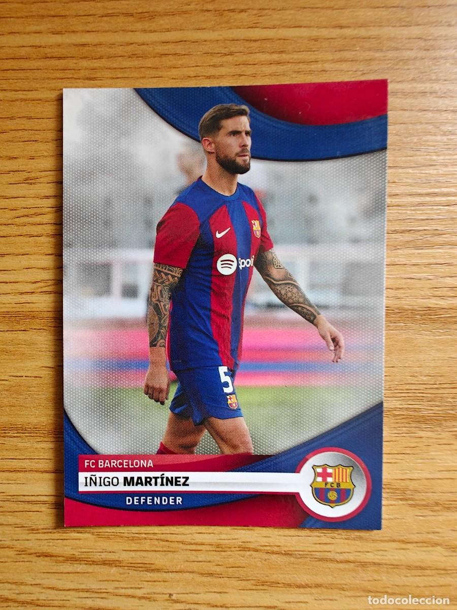 Coleccionismo deportivo: I&ntilde;igo Mart&iacute;nez 10 Team Set 23 24 Barcelona 2023 2024