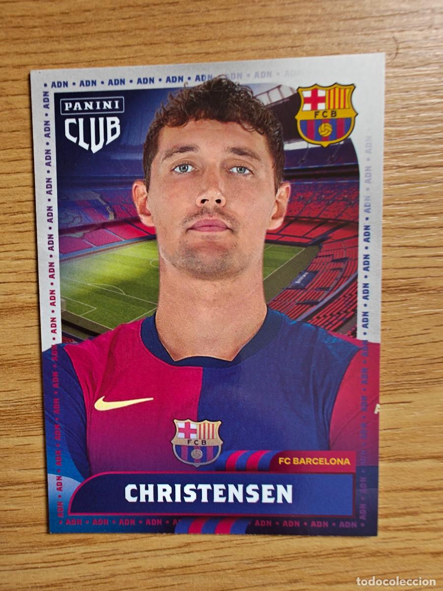 Coleccionismo deportivo: Andreas Christensen 14 Panini Club Barcelona 24 25 Forza Barsa 2024 2025