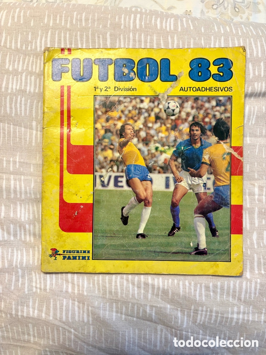Coleccionismo deportivo: &Aacute;lbum F&uacute;tbol 83 Panini - Edici&oacute;n Panrico (Incompleto, 370 cromos)