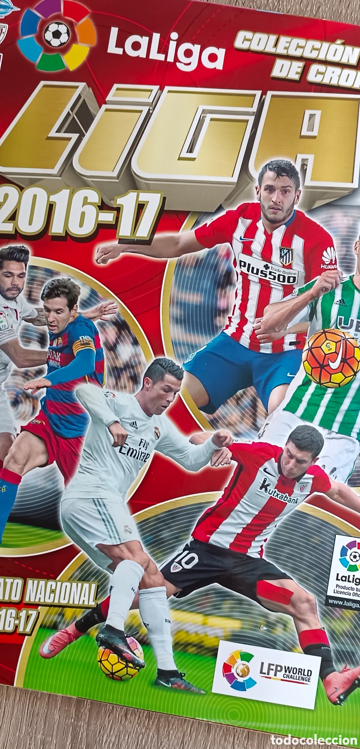 Coleccionismo deportivo: &Aacute;lbum liga temporada 16-17