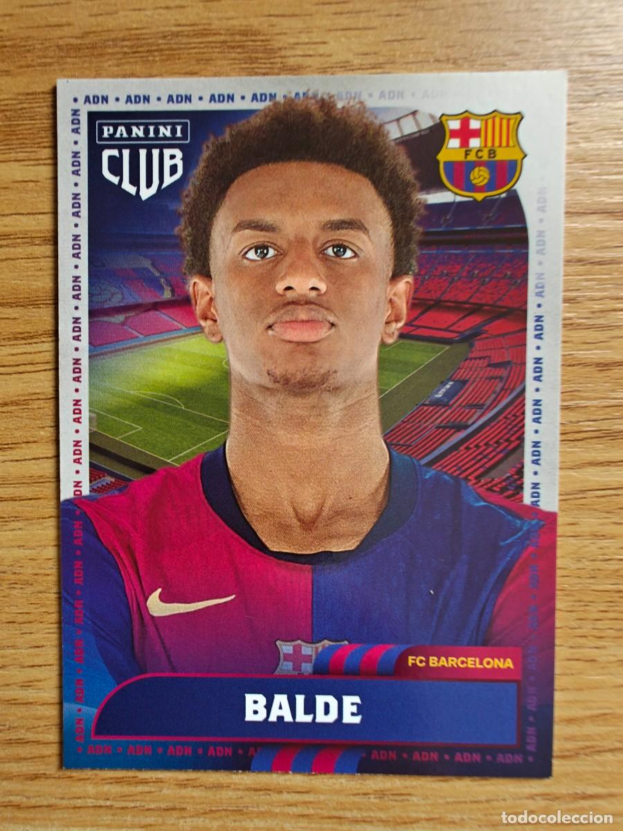 Coleccionismo deportivo: Alejandro Balde 16 Panini Club Barcelona 24 25 Forza Barsa 2024 2025