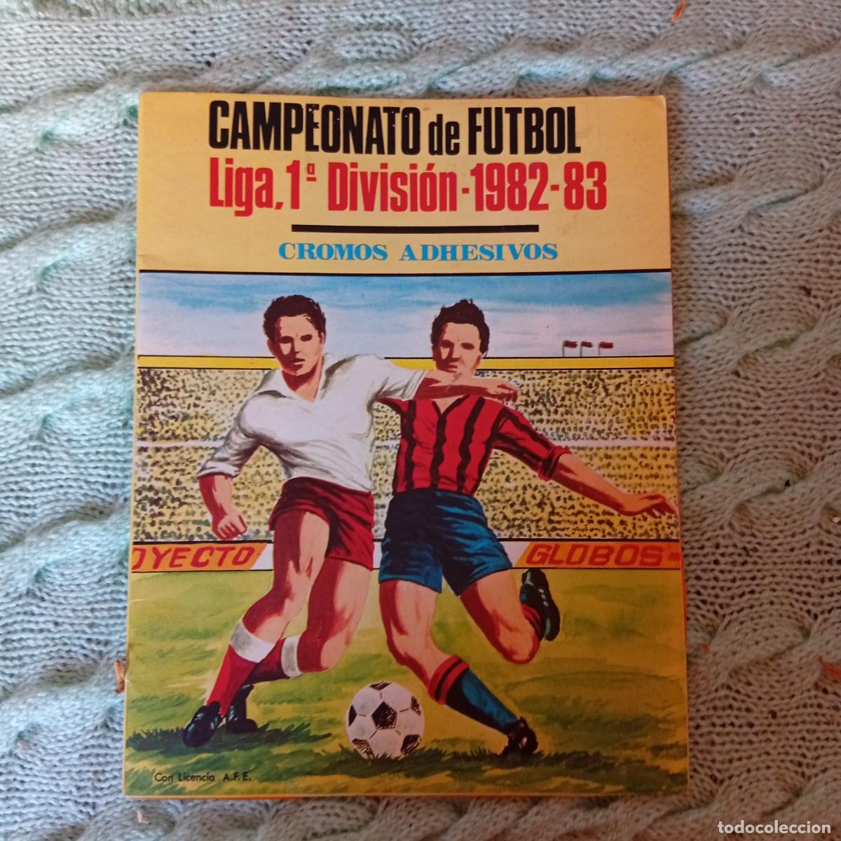 Coleccionismo deportivo: ALBUM MATEO MIRETE 1982 1983 CROMO FUTBOL 82 83 - VACIO CROMOS DESPEGADOS