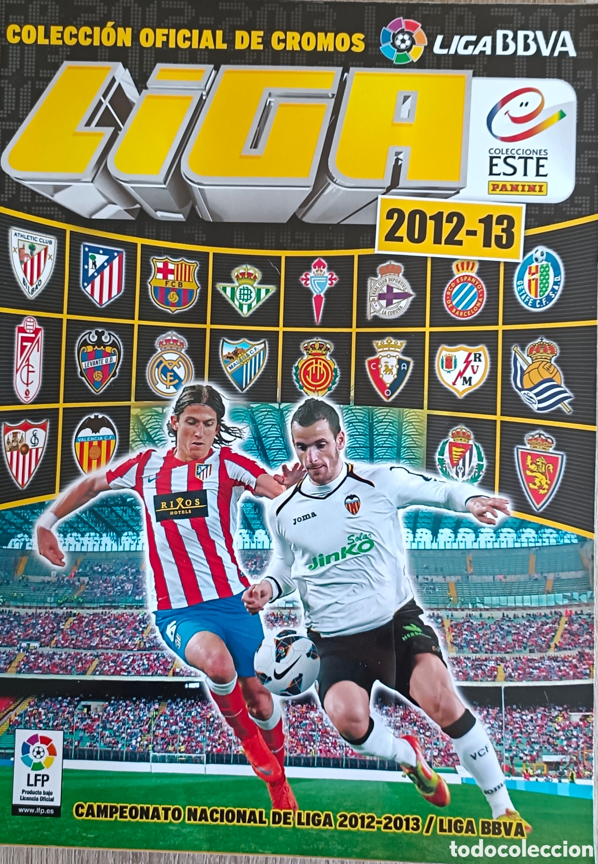 Coleccionismo deportivo: &Aacute;lbum de Panini temporada 2012-13