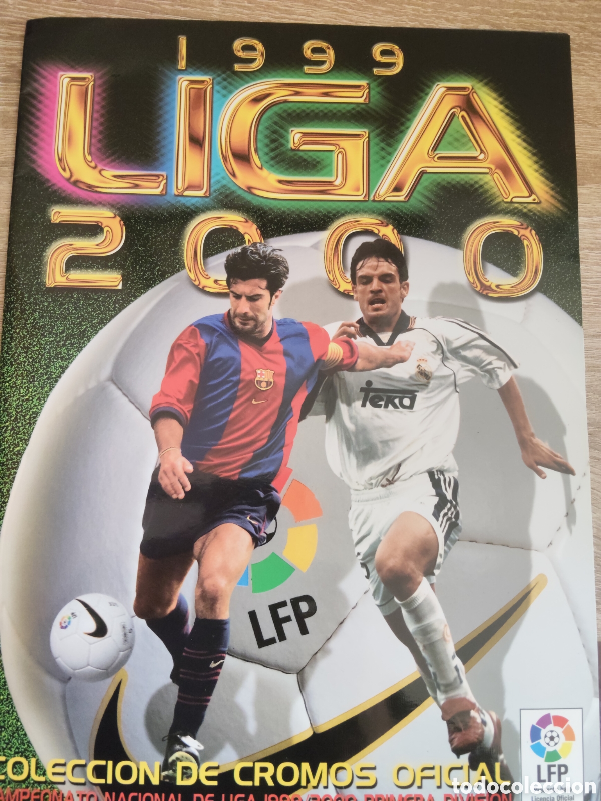 Coleccionismo deportivo: Album plancha liga 1999 2000 99 00 primera edici&oacute;n