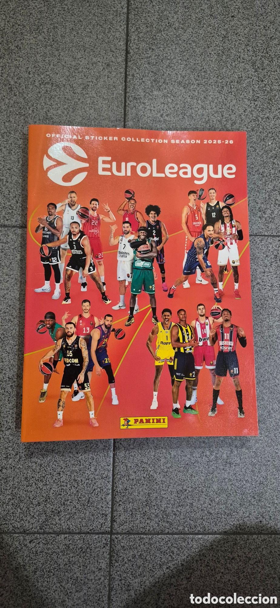 Sports collectibles: ALBUM EUROLIGA BALONCESTO