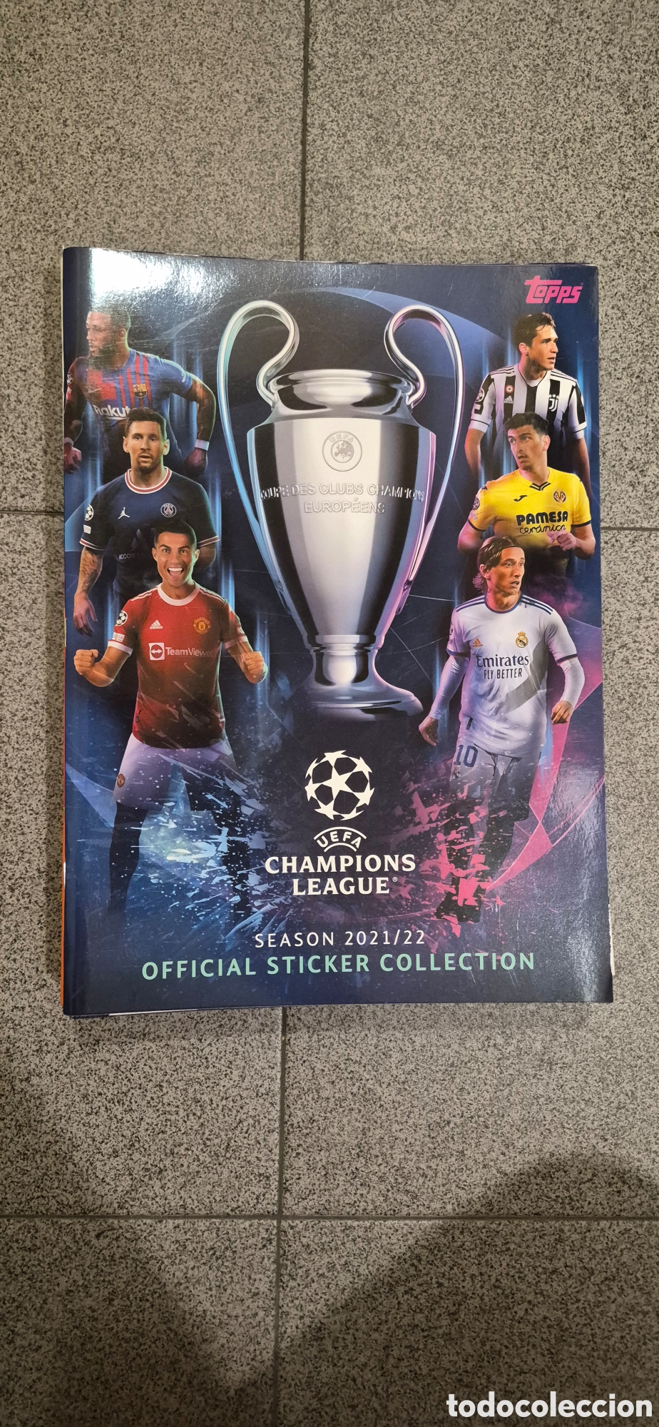 Coleccionismo deportivo: ALBUM CHAMPIONS LEAGUE T.21 22