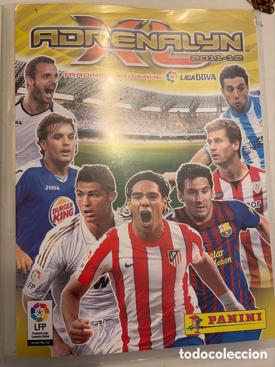 Coleccionismo deportivo: &Aacute;lbum Adrenalyn 2011-12