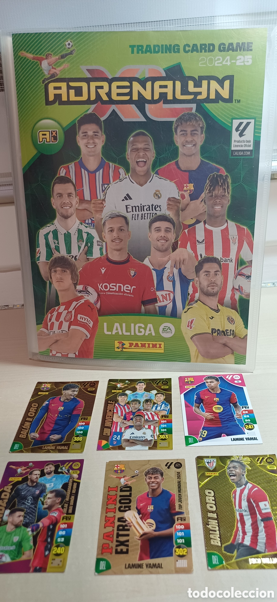 Coleccionismo deportivo: Album Adrenalyn XL 2024/25 85%