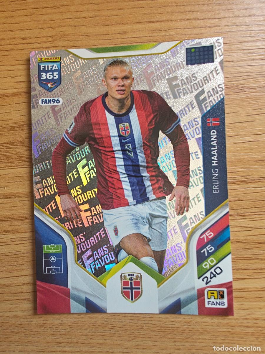 Coleccionismo deportivo: Erling Haaland FAN 96 FIFA 365 2026 Fan Favourite Mundial Noruega Adrenalyn XL 25 26
