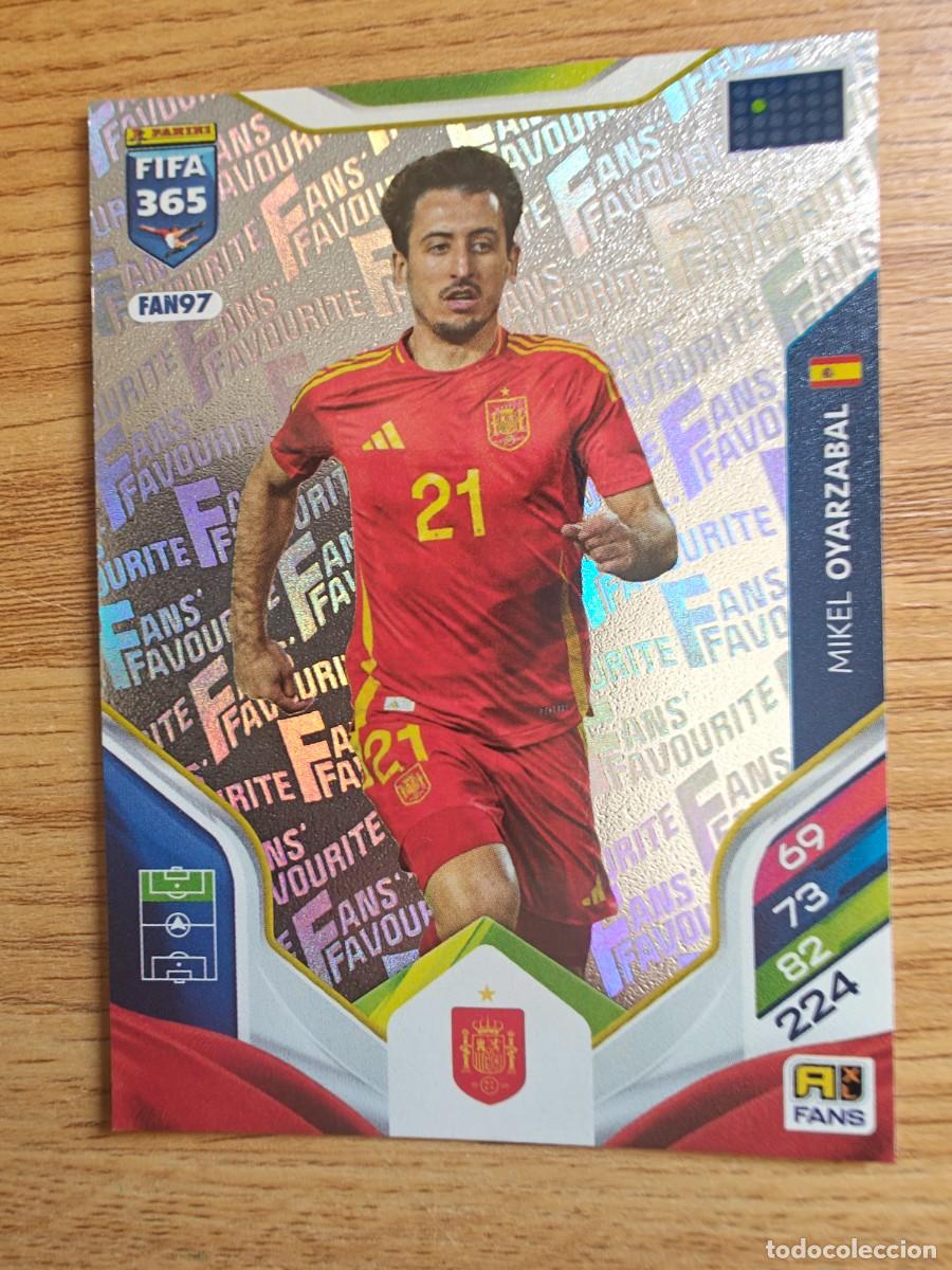 Coleccionismo deportivo: Mikel Oyarzabal FAN 97 FIFA 365 2026 Fan Favourite Mundial Espa&ntilde;a Adrenalyn XL 25 26