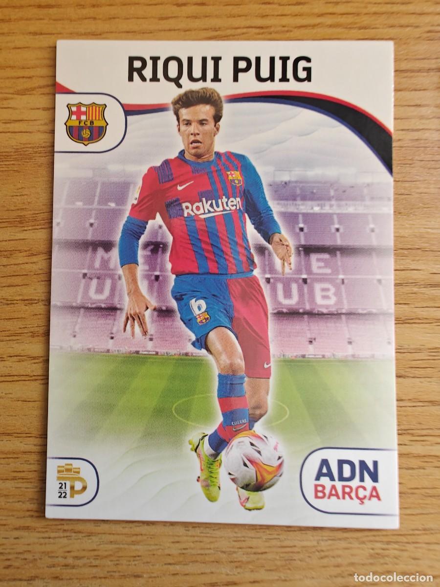 Coleccionismo deportivo: Riqui Puig 9 Podium 20 21 Adn Insert 25 FC Barcelona 2020 2021