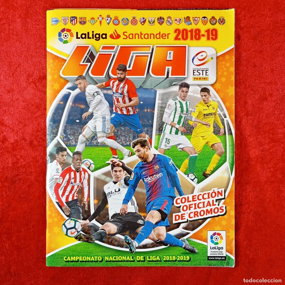 Coleccionismo deportivo: LA LIGA 2018-19 - COLECCI&Oacute;N OFICIAL DE CROMOS - SANTANDER - ALBUM DE CROMOS INCOMPLETO / 340