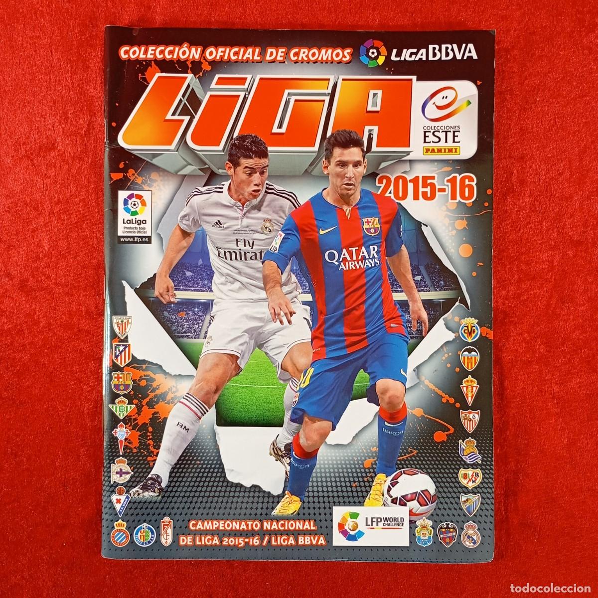 Coleccionismo deportivo: LIGA 2015-16 - COLECCI&Oacute;N OFICIAL DE CROMOS - BBVA - ALBUM DE CROMOS VAC&Iacute;O / 346