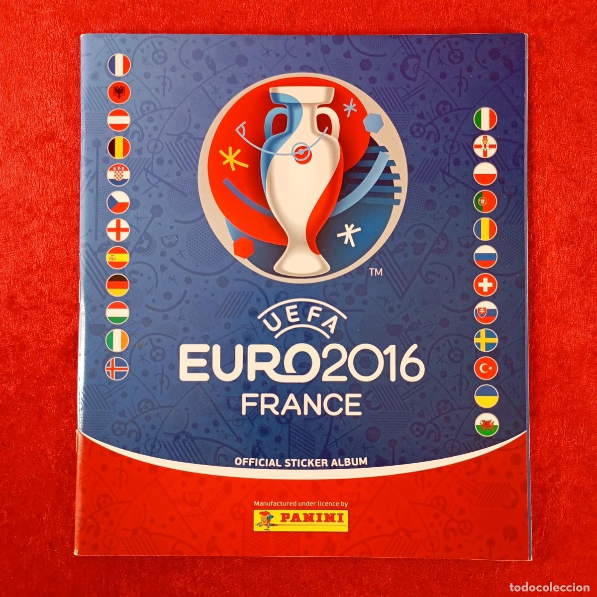 Coleccionismo deportivo: EURO 2016 FRANCE - UEFA - OFFICIAL STICKER ALBUM - PANINI - ALBUM DE CROMOS VAC&Iacute;O / 348