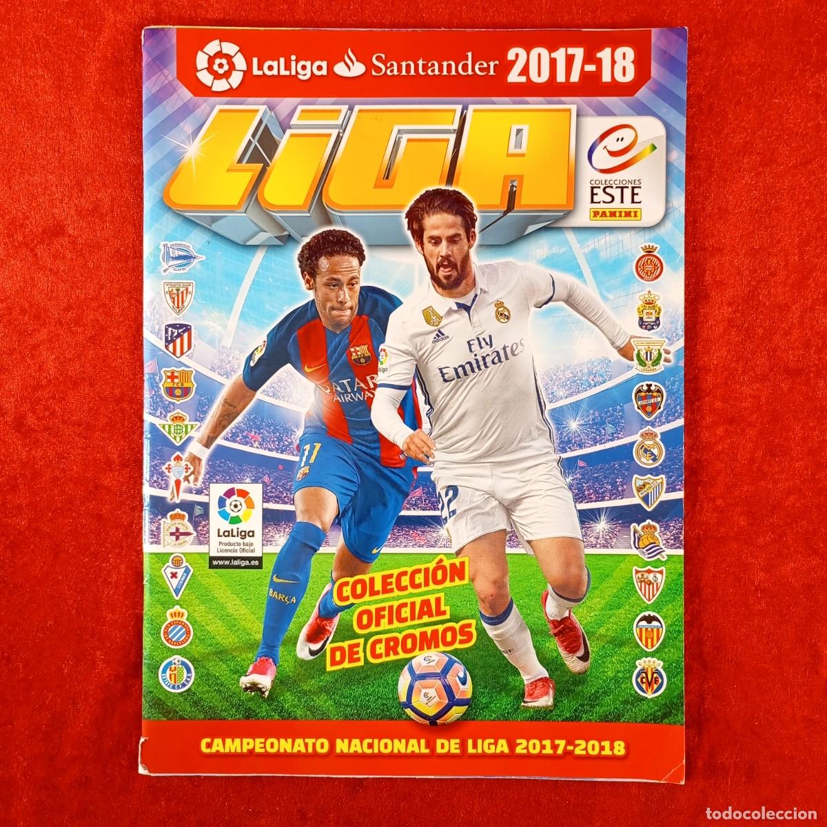 Coleccionismo deportivo: LA LIGA 2017-18 - SANTANDER - COLECCI&Oacute;N OFICIAL DE CROMOS - ALBUM DE CROMOS INCOMPLETO / 354