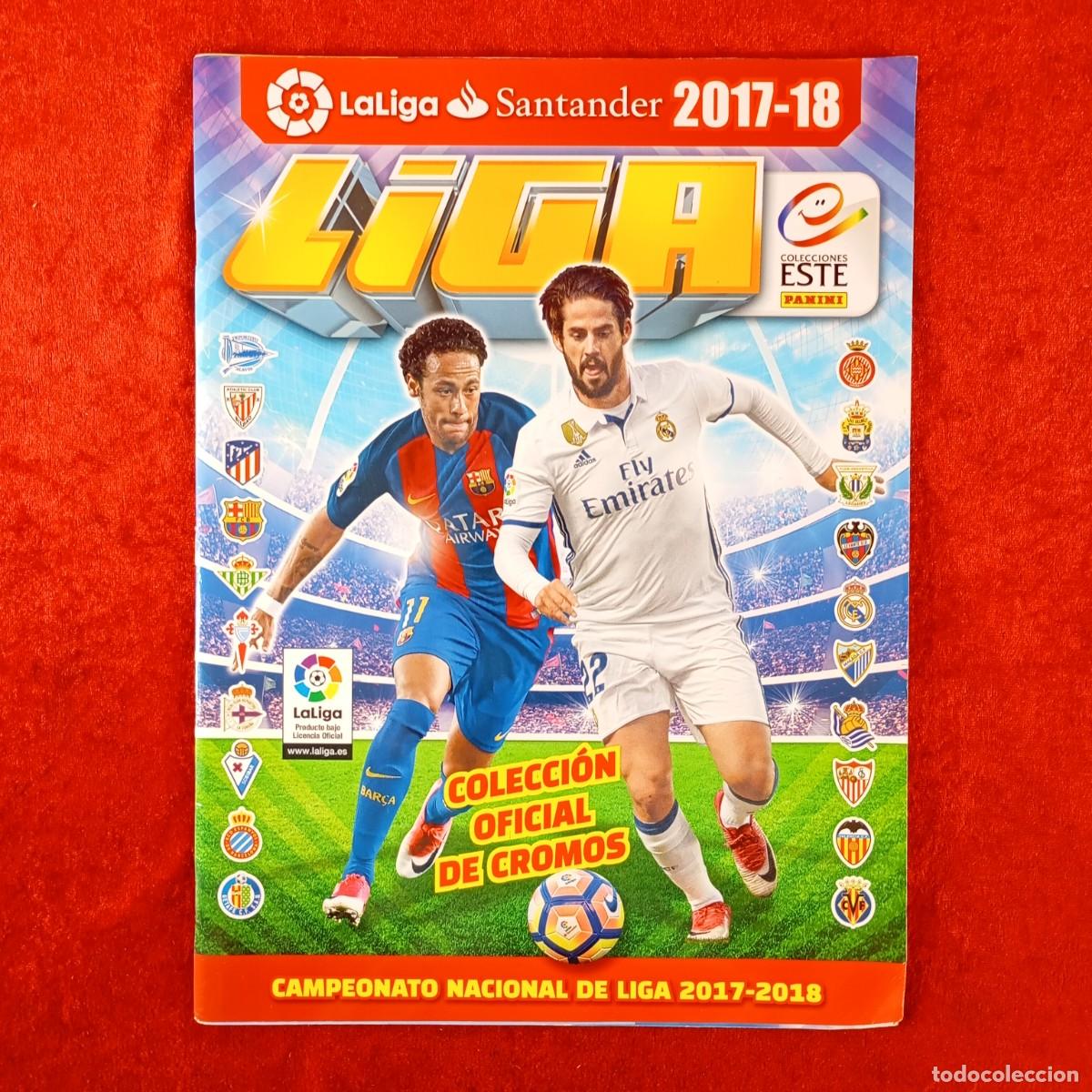 Coleccionismo deportivo: LA LIGA 2017-18 - SANTANDER - COLECCI&Oacute;N OFICIAL DE CROMOS - ALBUM DE CROMOS INCOMPLETO / 356