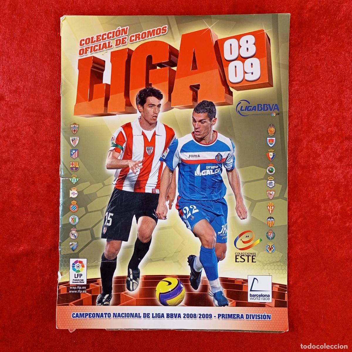 Coleccionismo deportivo: LIGA 2008-09 - LIGA BBVA - COLECCI&Oacute;N OFICIAL DE CROMOS - ALBUM DE CROMOS INCOMPLETO / 373