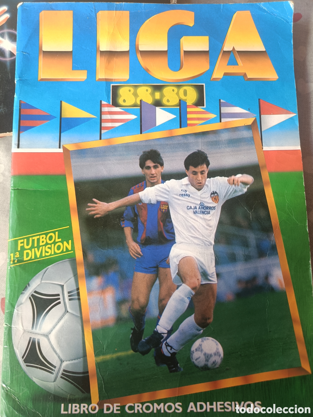 Collectionnisme sportif: Album Futbol LIGA 88 89 Ed. Este