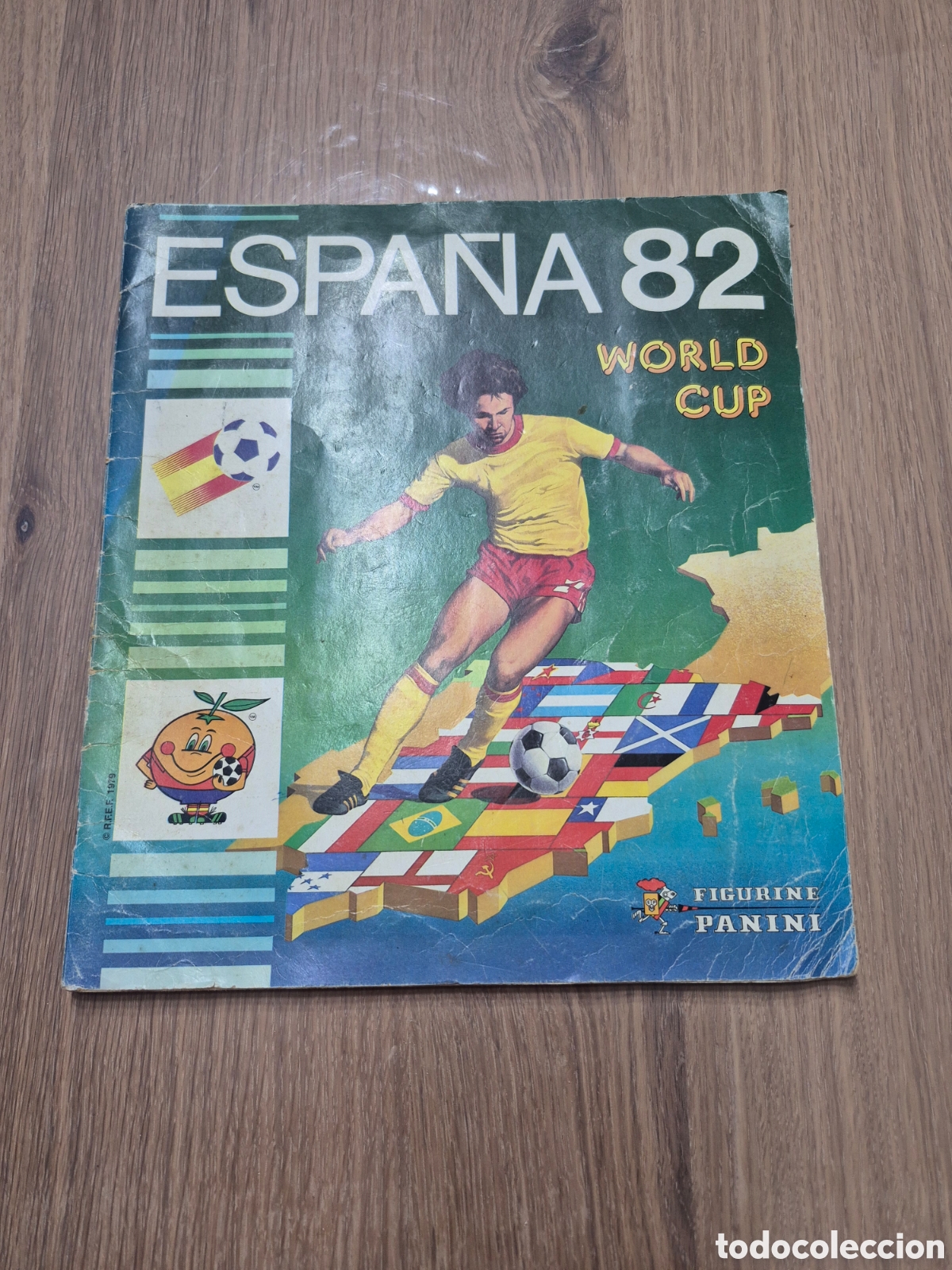 Collectionnisme sportif: ALBUM ESPA&Ntilde;A 82 , WORLD CUP