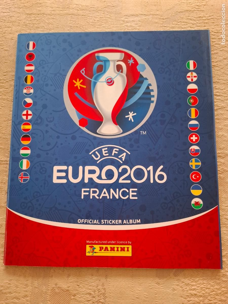 Coleccionismo deportivo: ALBUM VACIO - UEFA EURO 2016 FRANCIA - PANINI