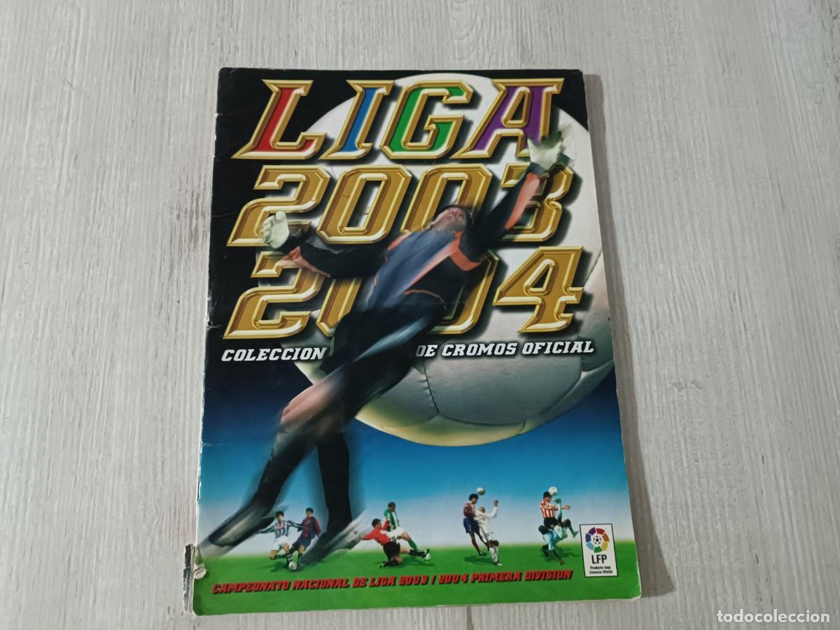 Coleccionismo deportivo: &Aacute;LBUM CASI COMPLETO LIGA ESTE 2003 2004 03 04