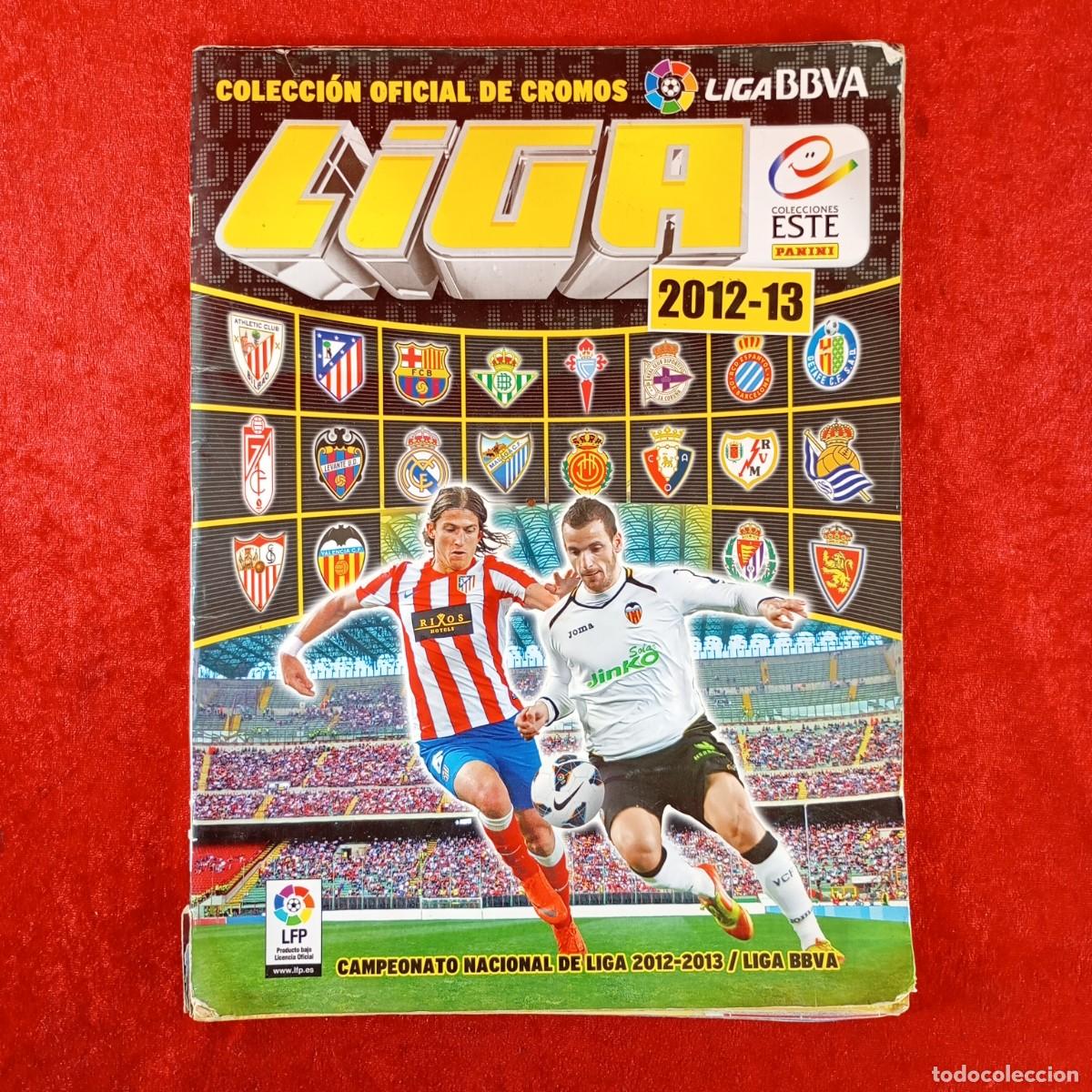 Coleccionismo deportivo: LIGA 2012-13 - LIGA BBVA - COLECCI&Oacute;N OFICIAL DE CROMOS - PANINI - ALBUM DE CROMOS INCOMPLETO / 525