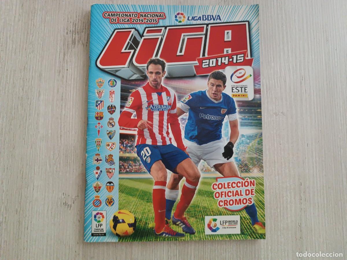Coleccionismo deportivo: &Aacute;LBUM CASI COMPLETO LIGA ESTE 2014 2015 14 15.MESSI.