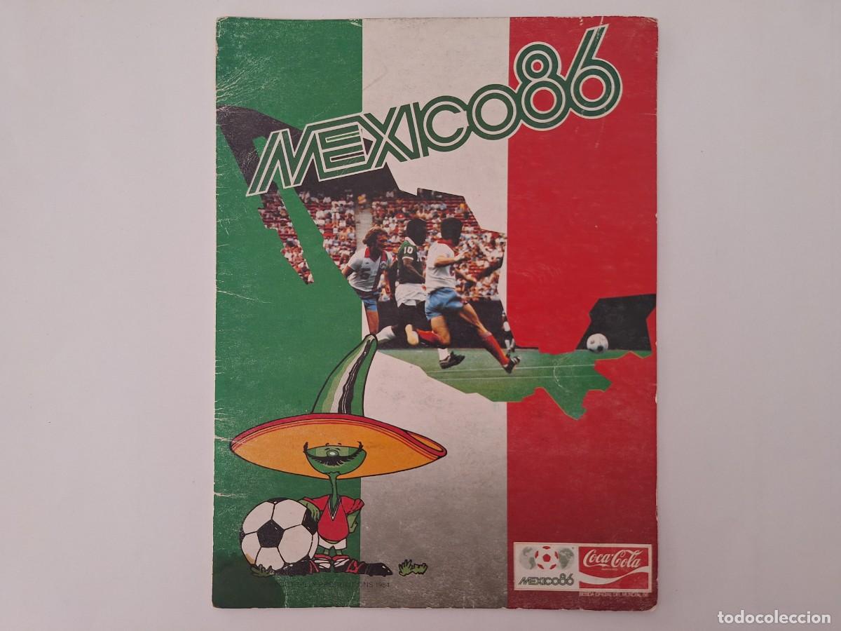 Coleccionismo deportivo: ALBUM VACIO CROMOS JUGADORES SELECCION ESPA&Ntilde;OLA MUNDIAL FUTBOL MEXICO 86 1986 RV
