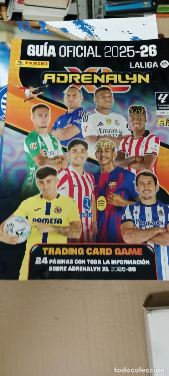 Coleccionismo deportivo: GUIA OFICIAL PANINI ADRENALYN XL 2025-26 B-BRI