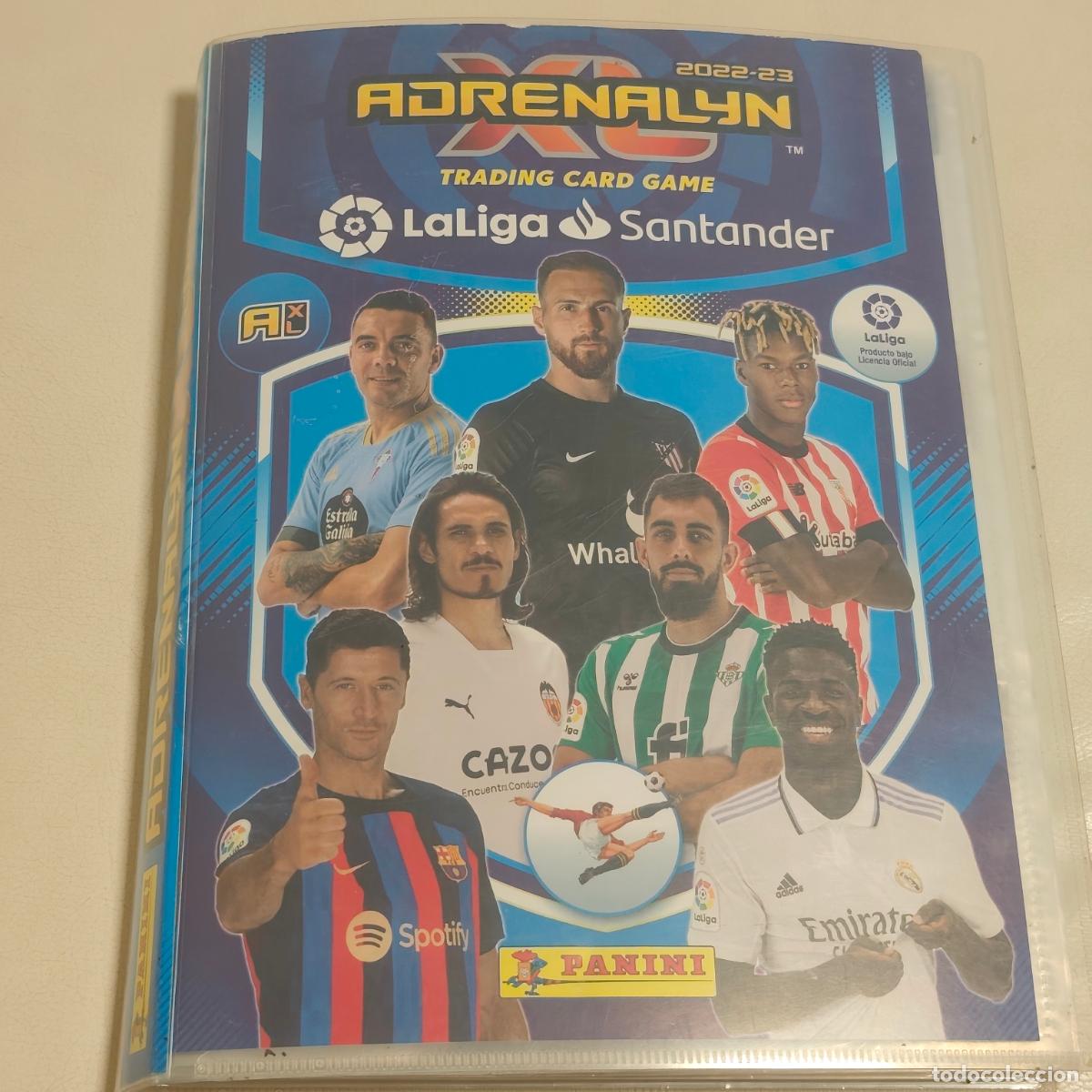 Coleccionismo deportivo: &Aacute;lbum archivador adrenalyn 2022-23 con 240 cards