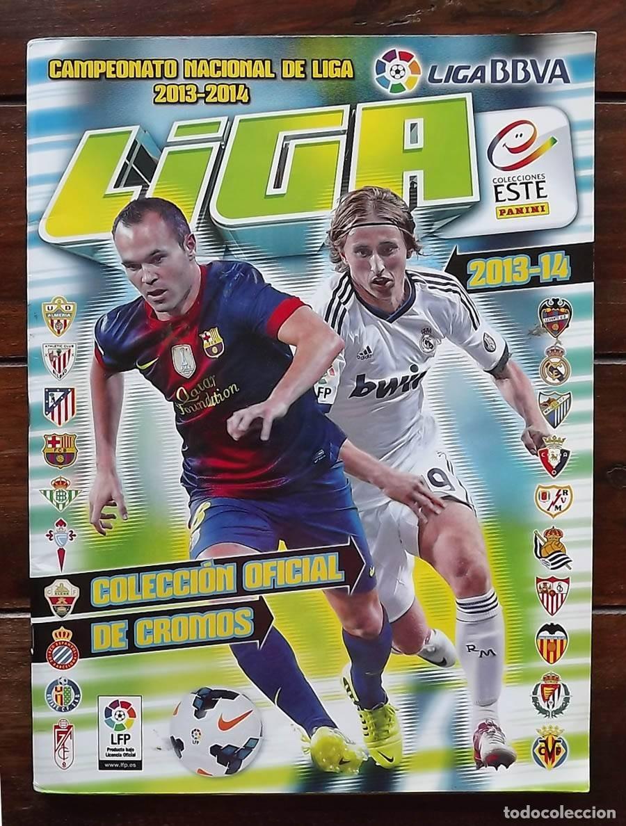 Coleccionismo deportivo: Album Liga Colecciones Este 2013-2014 13 14. Contiene 262 cromos