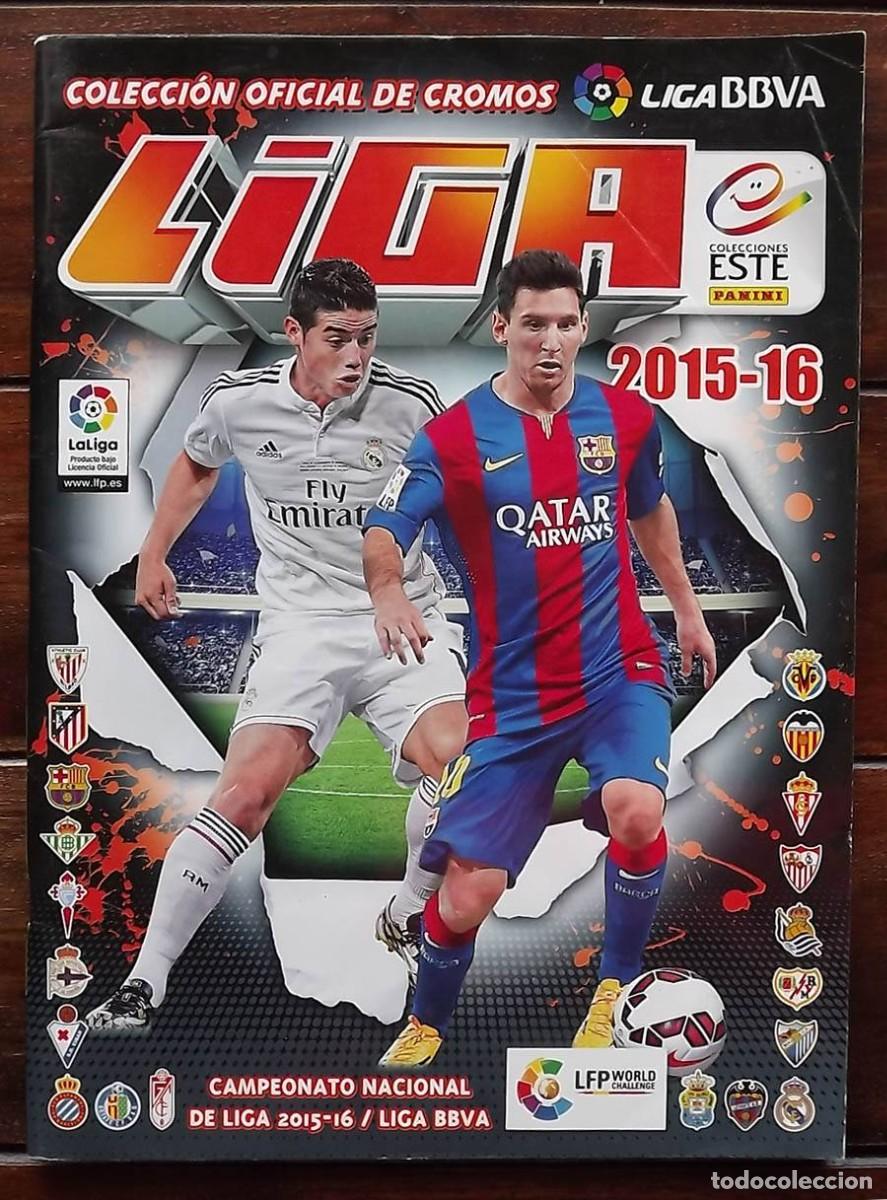 Coleccionismo deportivo: Album Liga Colecciones Este 2015-2016 15 16. Contiene 30 cromos