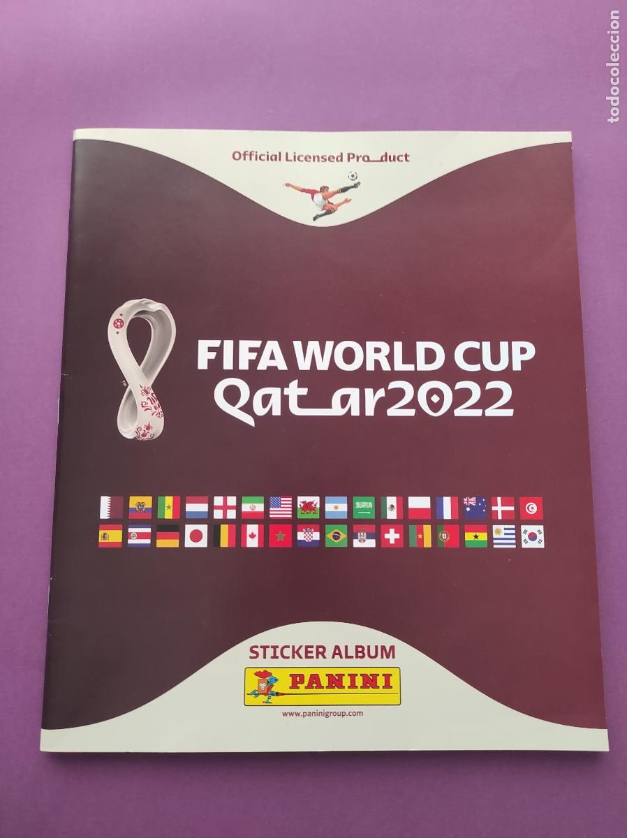 Coleccionismo deportivo: ALBUM CASI VACIO CROMOS MUNDIAL QATAR PANINI COPA MUNDO 2022 CATAR WORLD CUP 22 WC