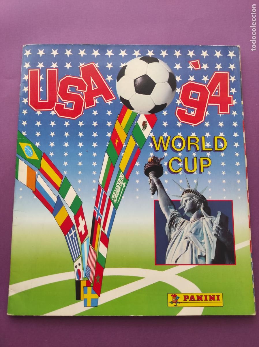 Coleccionismo deportivo: ALBUM INCOMPLETO CROMOS MUNDIAL USA 94 PANINI COPA MUNDO 1994 ESTADOS UNIDOS WORLD CUP WC