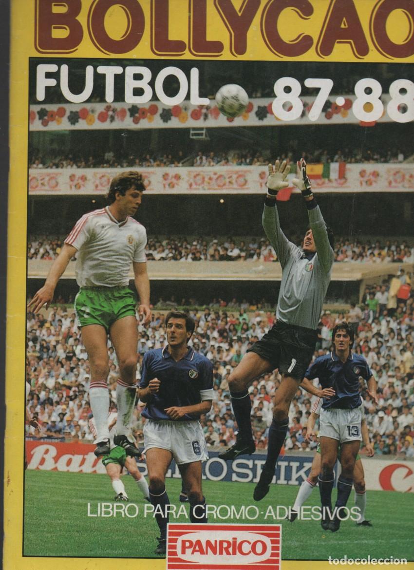 Coleccionismo deportivo: ALBUM CROMOS FUTBOL 87-88. BOLLYCAO. PANRICO. ESTADO PLANCHA. POCOS CROMOS 1987-1988