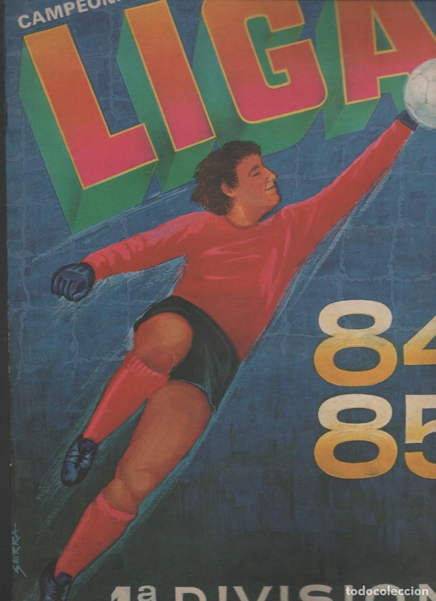 Coleccionismo deportivo: ALBUM CROMOS FUTBOL CANO. LIGA 84-85. 1&ordf; DIVISION. ESTADO PLANCHA. VACIO