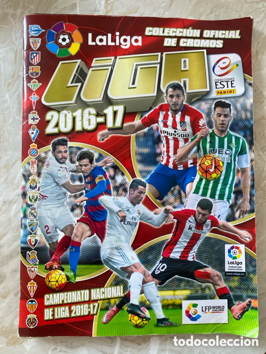 Coleccionismo deportivo: Album LIGA 2016 2017 16 17 colecciones ESTE Panini