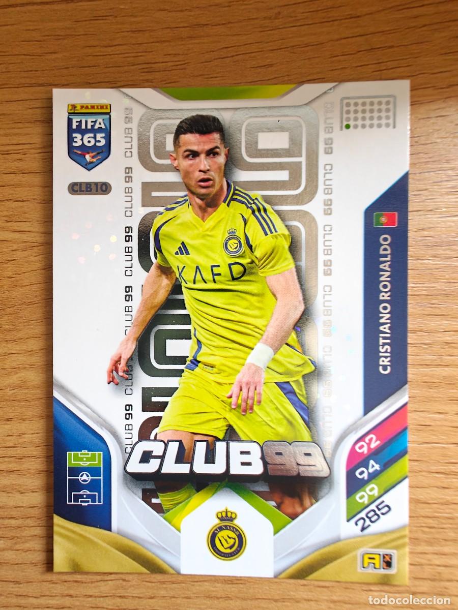 Coleccionismo deportivo: Cristiano Ronaldo CLB 10 18 FIFA 365 2026 Club 99 Al Nassr Real Madrid Adrenalyn XL 25 26