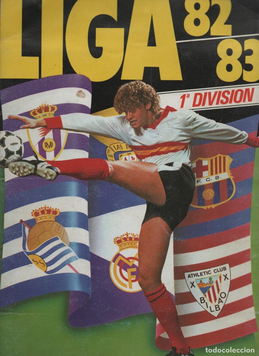 Coleccionismo deportivo: ALBUM CROMOS FUTBOL. LIGA 82-83. 1&ordf; DIVISION. EDIICIONES ESTE. CASI COMPLETO. VER DESCRIPCION...
