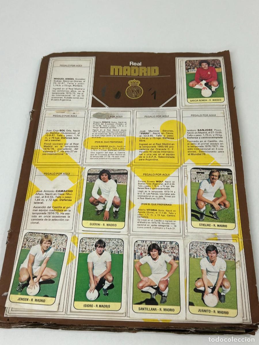 Coleccionismo deportivo: ALBUM CROMOS FUTBOL LIGA 78-79 ESTE INCOMPLETO