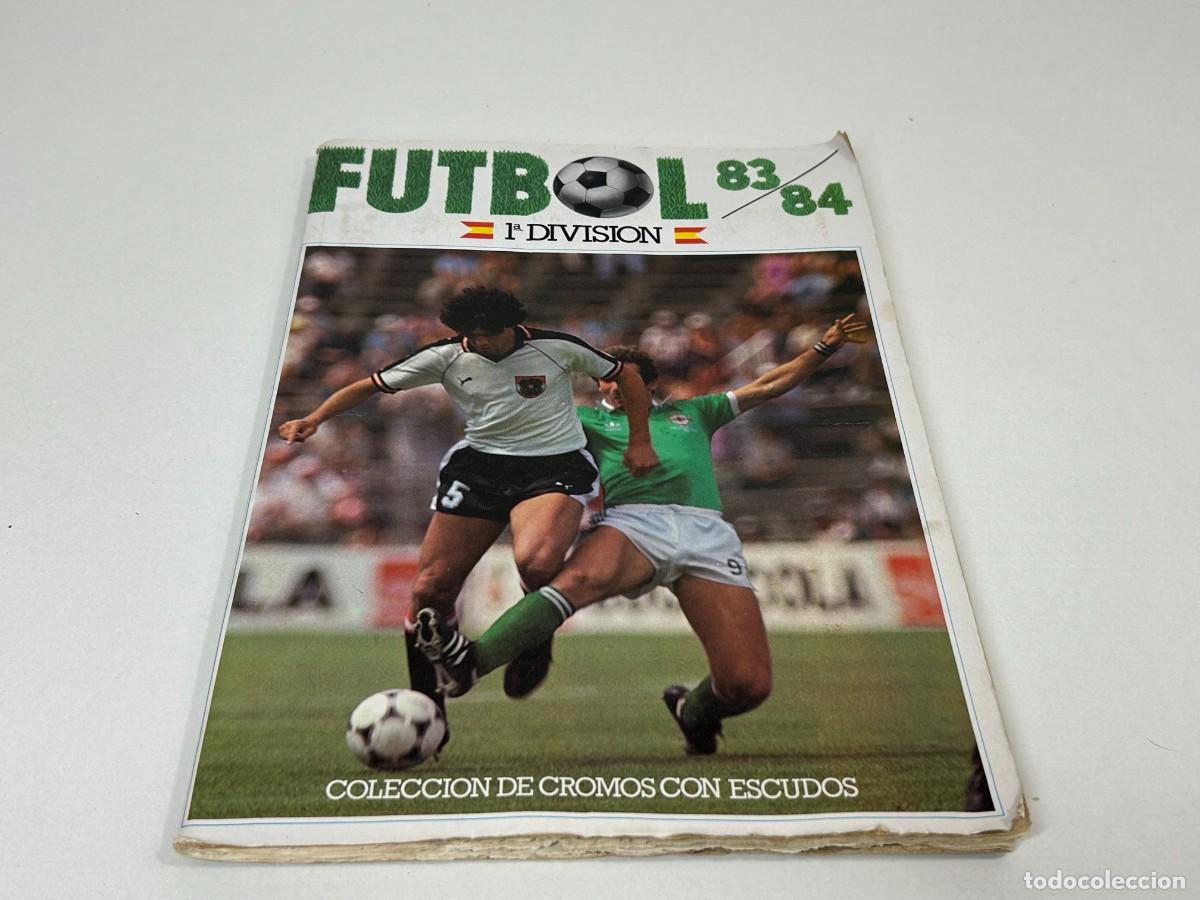 Coleccionismo deportivo: ALBUM CROMOS FUTBOL 83-84 CROMOS CANO INCOMPLETO