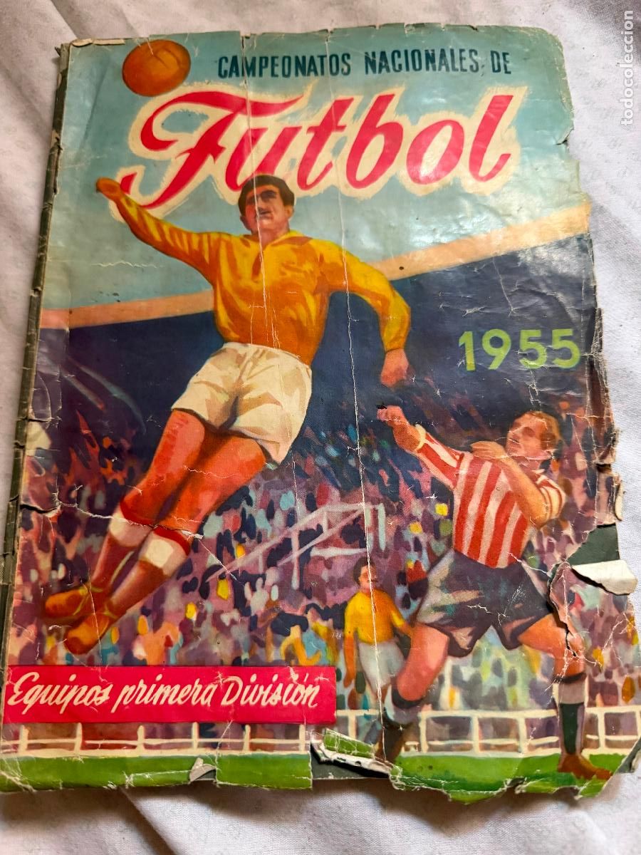 Coleccionismo deportivo: &Aacute;lbum de f&uacute;tbol Ruiz romero 1955
