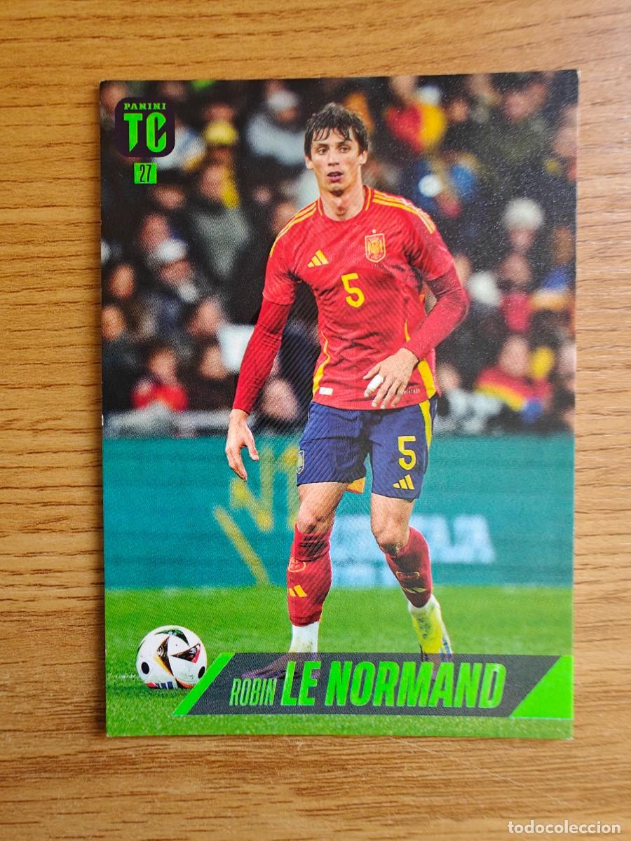 Coleccionismo deportivo: Robin Le Normand 27 Top Class 24 25 Panini Espa&ntilde;a 2024 2025