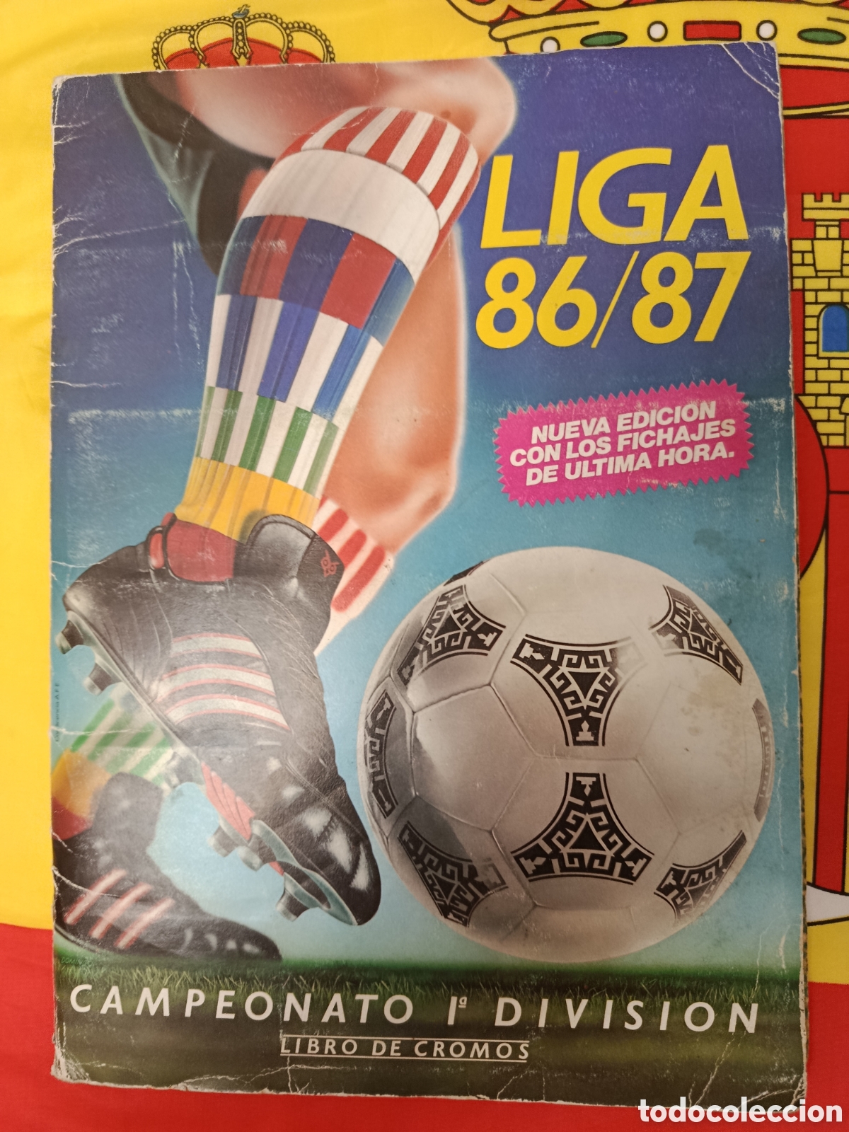 Coleccionismo deportivo: &Aacute;lbum incompleto - Liga este 1986 87