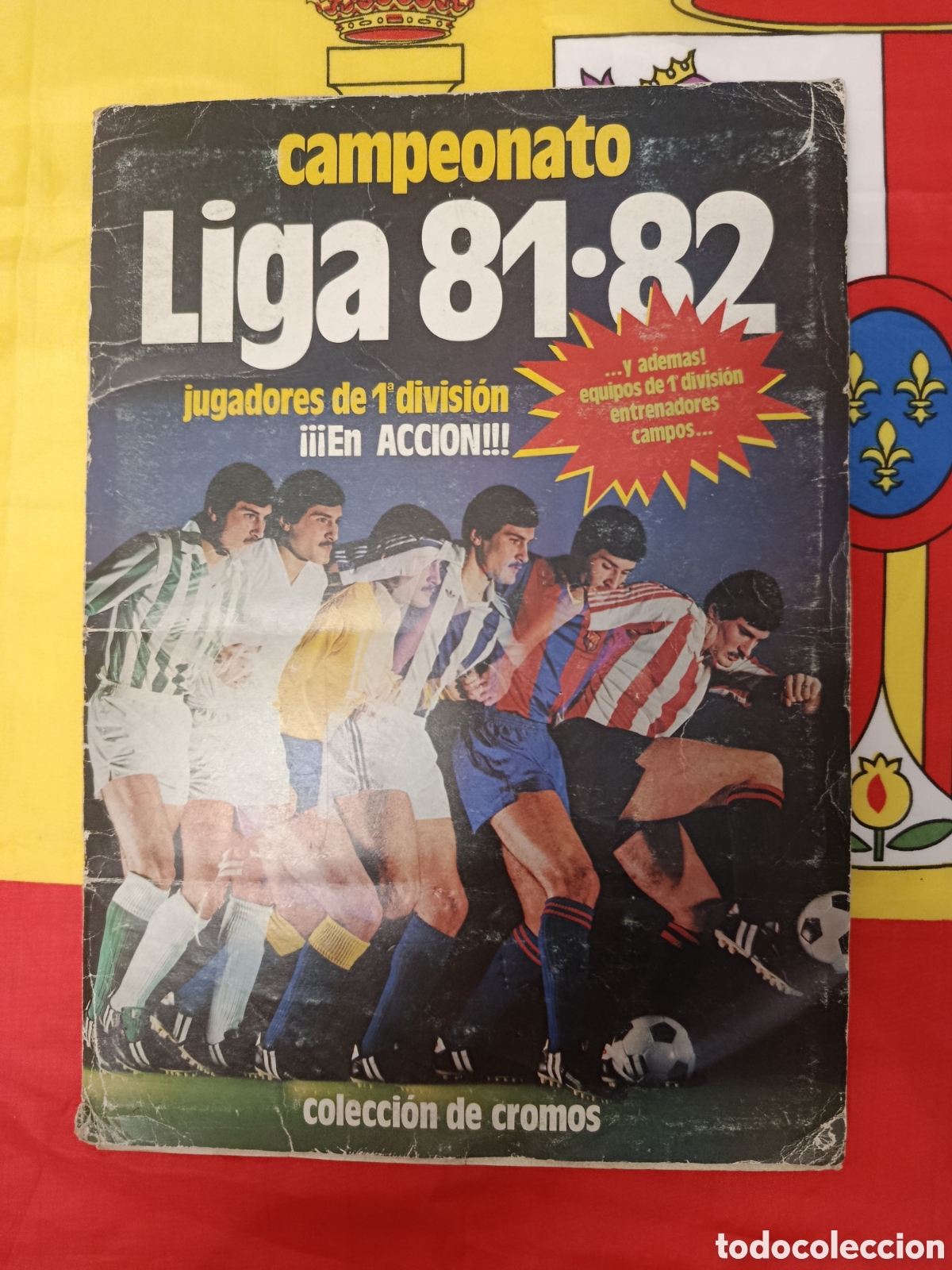 Coleccionismo deportivo: &Aacute;lbum incompleto Liga este 1981 82
