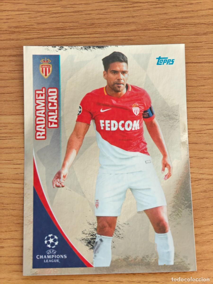 Collectionnisme sportif: Radamel Falcao Topps UEFA Champions League Sticker 17 18 Monaco 2017 2018